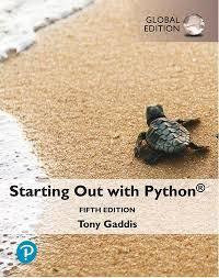 Image of Starting Out with Python  fifth edition