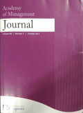 Academy of Management Journal Vol 60 No.5