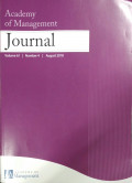 Academy of Management Journal Vol 61 No.4