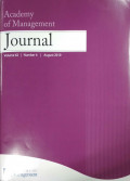 Academy of Management Journal Vol 62 No.4