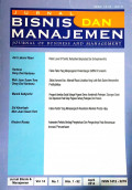 Jurnal Bisnis dan Manajemen Vol 14 No.1