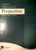 Academy of Management Perspectives Vol 29 No.2