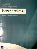 Academy of Management Perspectives Vol 31 No.3