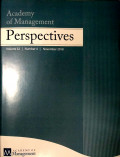 Academy of Management Perspectives Vol 32 No.4
