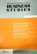 International Research Journal of Business Studies Vol 6 No. 1