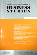 International Research Journal of Business Studies Vol.6 No.3