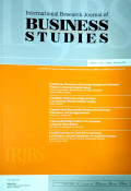 International Research Journal of Business Studies Vol 9 No.2