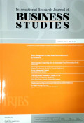 International Research Journal of Business Studies Vol 10 No.1