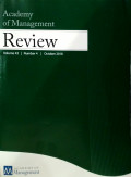 Academy of Management Review Vol 43 No.4