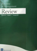 Academy of Management Review Vol 44 No.1