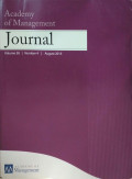 Academy of Management Journal Vol 58 No.4