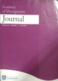 Academy of Management Journal Vol 59 No.3