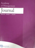 Academy of Management Journal Vol 60 No.3