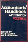 Accountants` handbook Volume I
