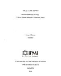 Barcode and Software Application System to Improve the Effectiveness and Efficiency of Asset Management  in PT Cemindo Gemilang