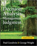 Decision analysis for management judgment