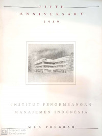 Fifth Anniversary 1989 IPMI