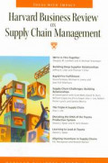 Harvard Business Review on Supply Chain Management