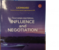 Teaching material influence and negotiation