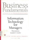 Information technology for managers : discussion leaders guide