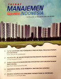 Jurnal Manajemen Usahawan Indonesia Vol 44 No.2