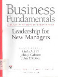 Leadership for new managers