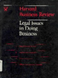 Legal issues in doing business