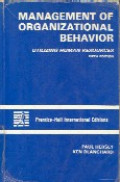 Management of organizational behavior : utilizing human resources