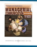 Managerial communications : strategies and applications