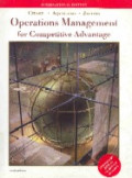 Operations management for competitive advantage