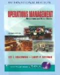Operations management : processes and value chains