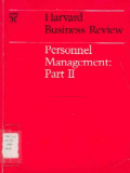 Personnel management : part II