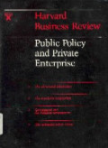 Public policy and private enterprise