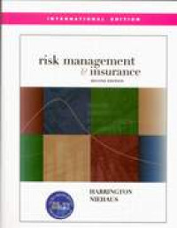 Risk management and insurance