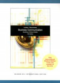 Business communication : building critical skills