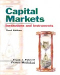 Capital markets : institutions and instruments