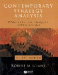 Contemporary strategy analysis : concepts, techniques, applications