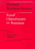 Equal opportunity in business