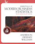 Essentials of modern business statistics with microsoft excel