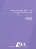 Fixed income analysis for the Chartered Financial Analysis Program