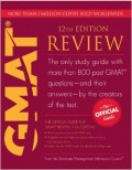 The official guide for GMAT review