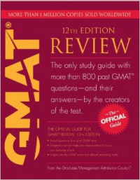 The official guide for GMAT review