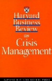 Harvard Business Review on Crisis Management