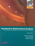 Introductory mathematical analysis for business, economics and life and social sciences