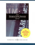 Managing human resources : Productivity, Quality of Work Life, Profits