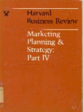 Marketing planning & strategy: Part IV