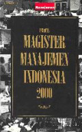 Profil magister manajemen Indonesia 2000