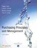 Purchasing principles and management