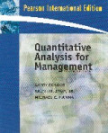 Quantitative analysis for management