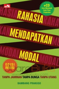 Rahasia Mendapatkan Modal, Tanpa Jaminan, Tanpa Bunga, Tanpa Utang